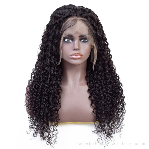 Wholesaler New Arrival Human Hair Wig Water Wave Pre-plucked Wig For Black Women  13*6 Lace Frontal  Wigs